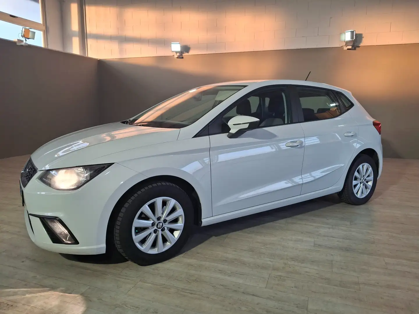 SEAT Ibiza Ibiza V 2017 1.6 tdi Reference 80cv Bianco - 1