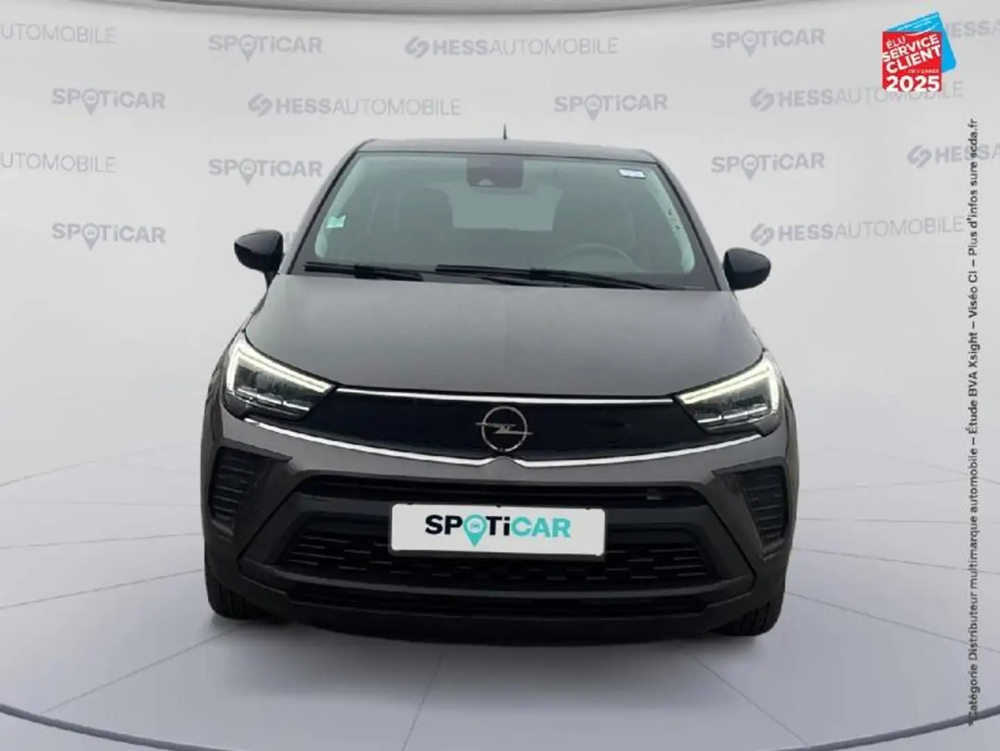 Opel Crossland 1.2 83ch Edition Gris - 2