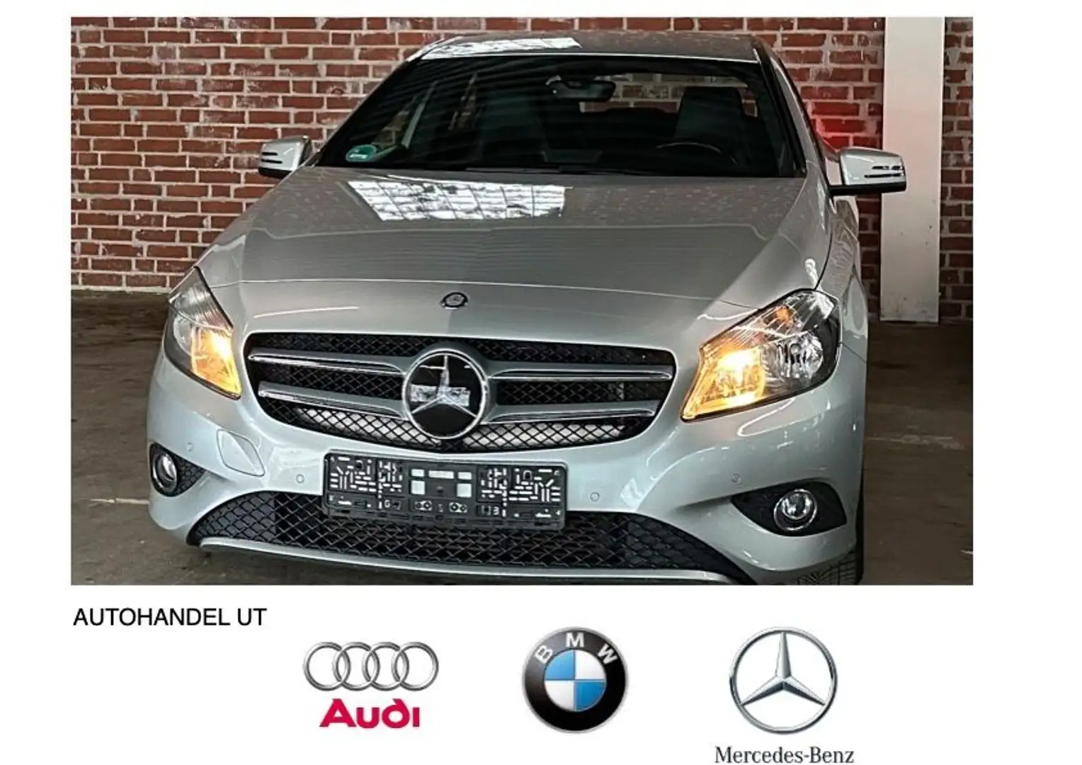 Mercedes-Benz A 180 BlueEfficiency NAVI/PDC/SHZ/Teilleder/EU6 Серебристый - 1