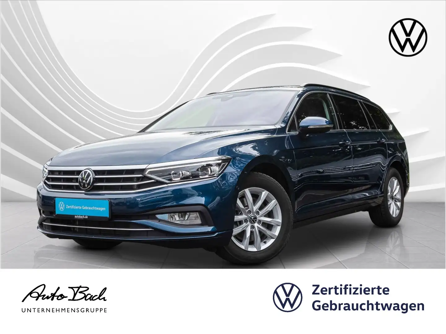 Volkswagen Passat Variant 2.0 TDI DSG Business, Navi, LED-M Albastru - 1