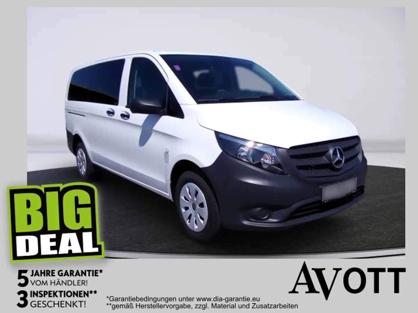 Mercedes-Benz Vito 114 CDI Tourer PRO Lang Autom. Blanc - 1