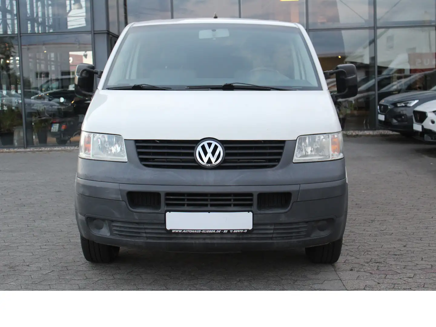 Volkswagen T5 Transporter 1.9 TDI Pritsche Doppelkabine AHK Weiß - 2
