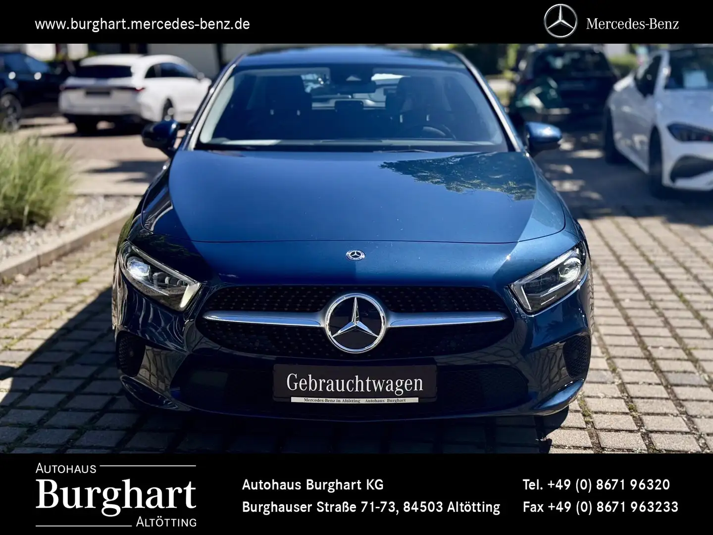 Mercedes-Benz A 220 A 220 Progressive/Business/Multibeam/NaviPremium Modrá - 2