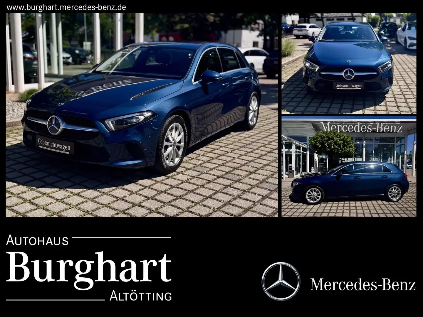 Mercedes-Benz A 220 A 220 Progressive/Business/Multibeam/NaviPremium Blu/Azzurro - 1