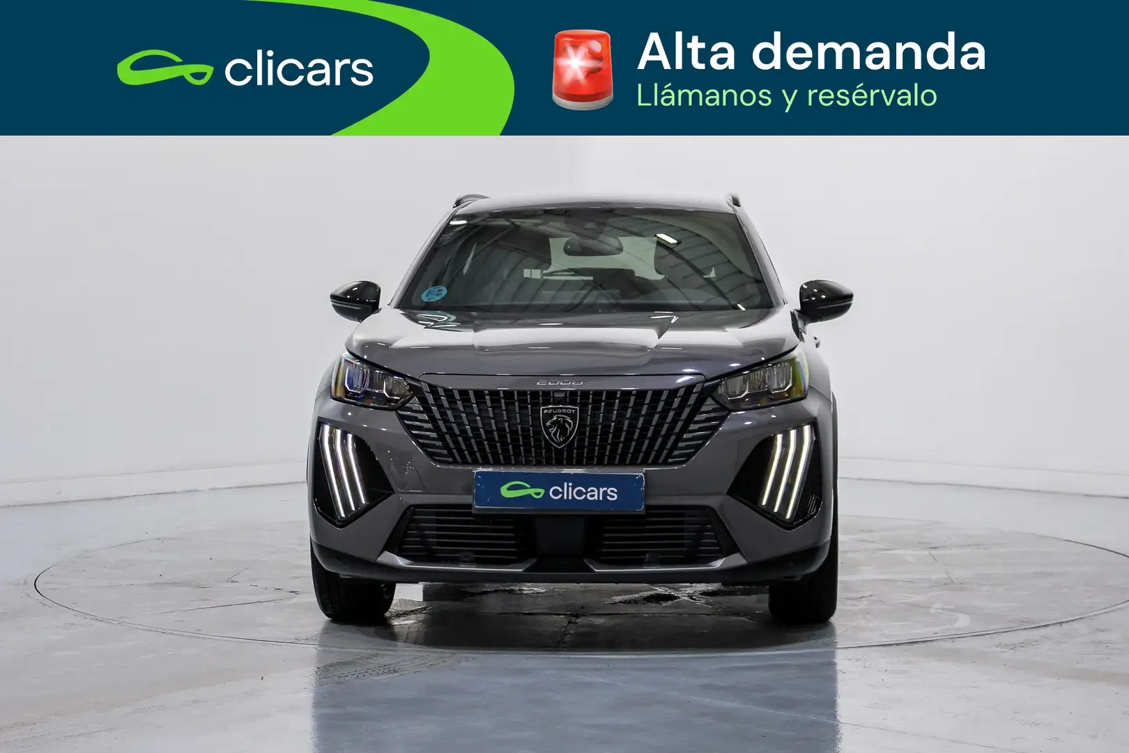 Peugeot 2008 1.2 PureTech S&S Allure 100 Gris - 2