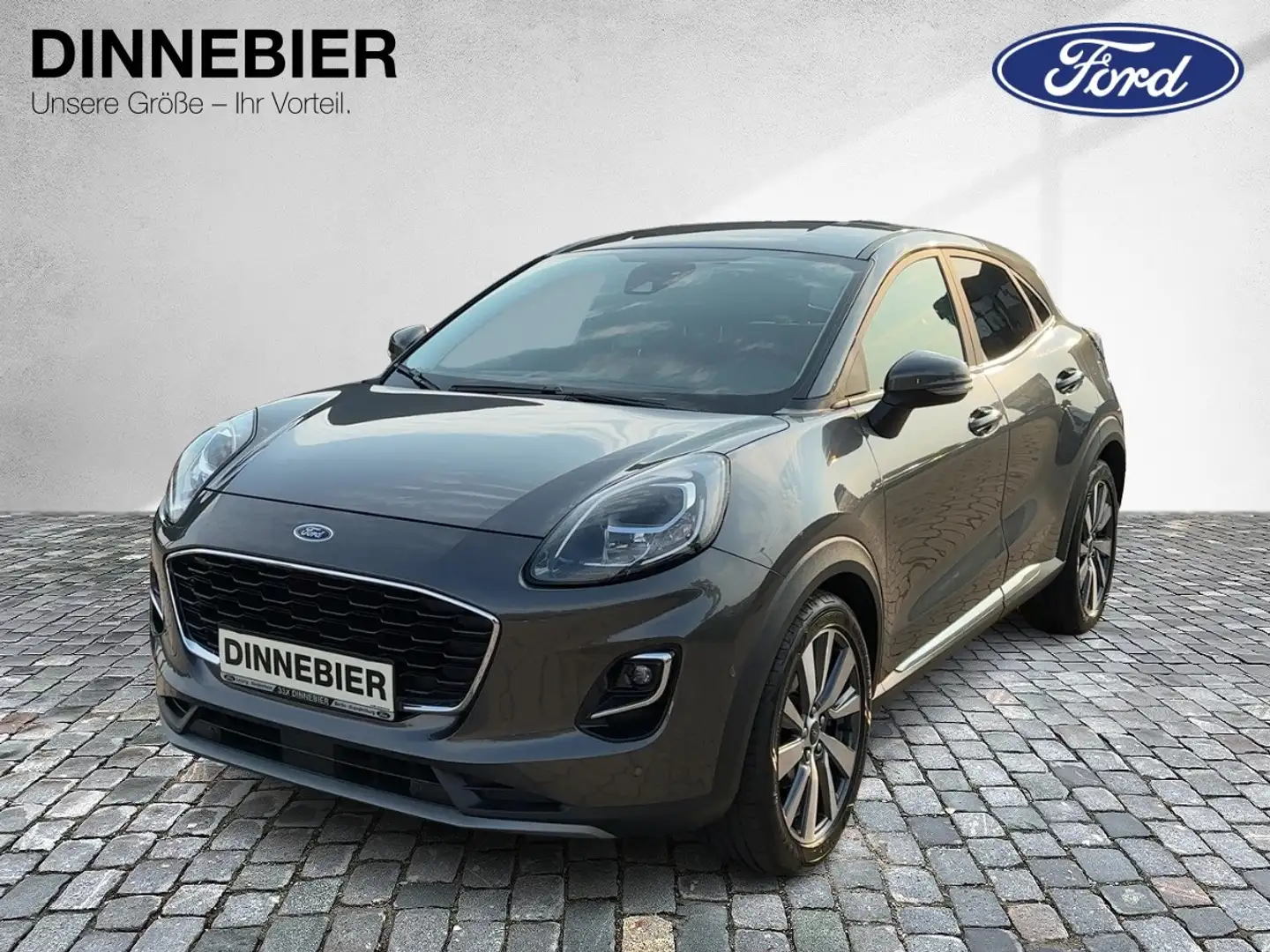 Ford Puma Titanium X LED+AHK+Kamera+Winterpaket Gris - 2