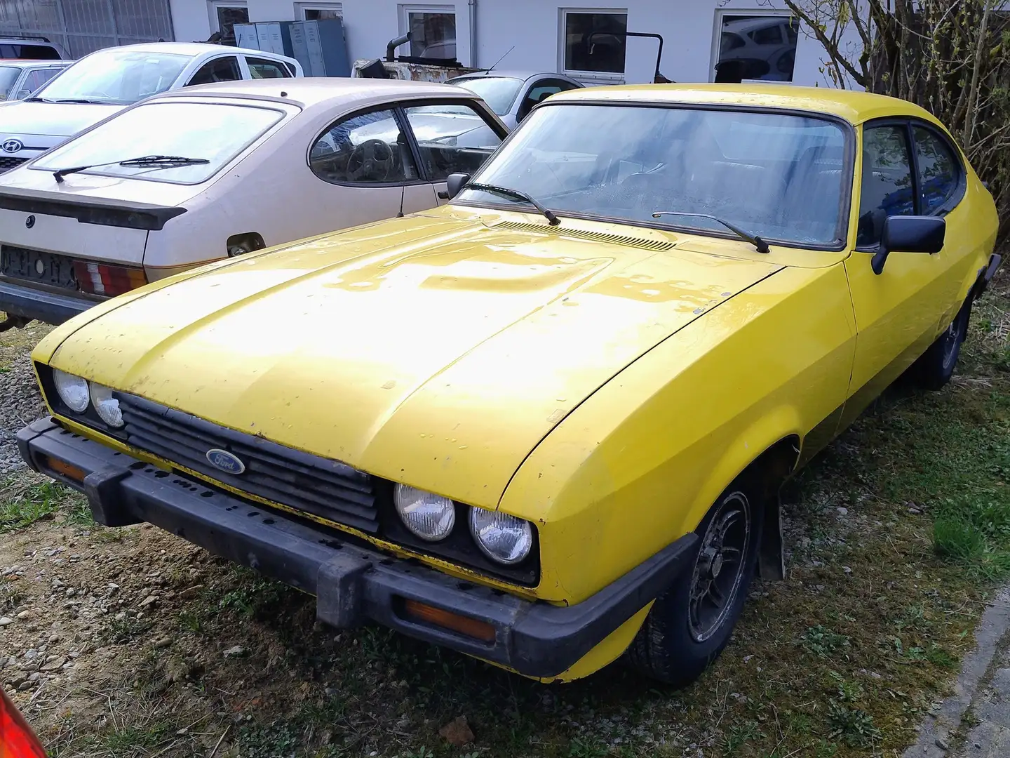 Ford Capri Capri 3.0, Scheunenfund Жовтий - 2