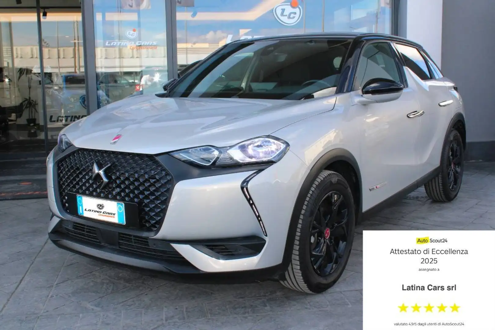 DS Automobiles DS 3 Crossback 1.2 puretech Performance Line 130cv auto Grigio - 1
