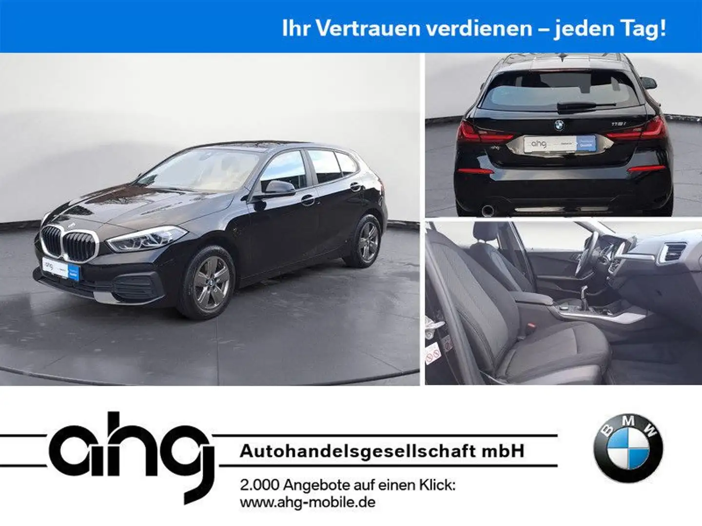 BMW 118 i Advantage PDC HIFI Sitzhzg. Vorn MF Lenkrad Schwarz - 1