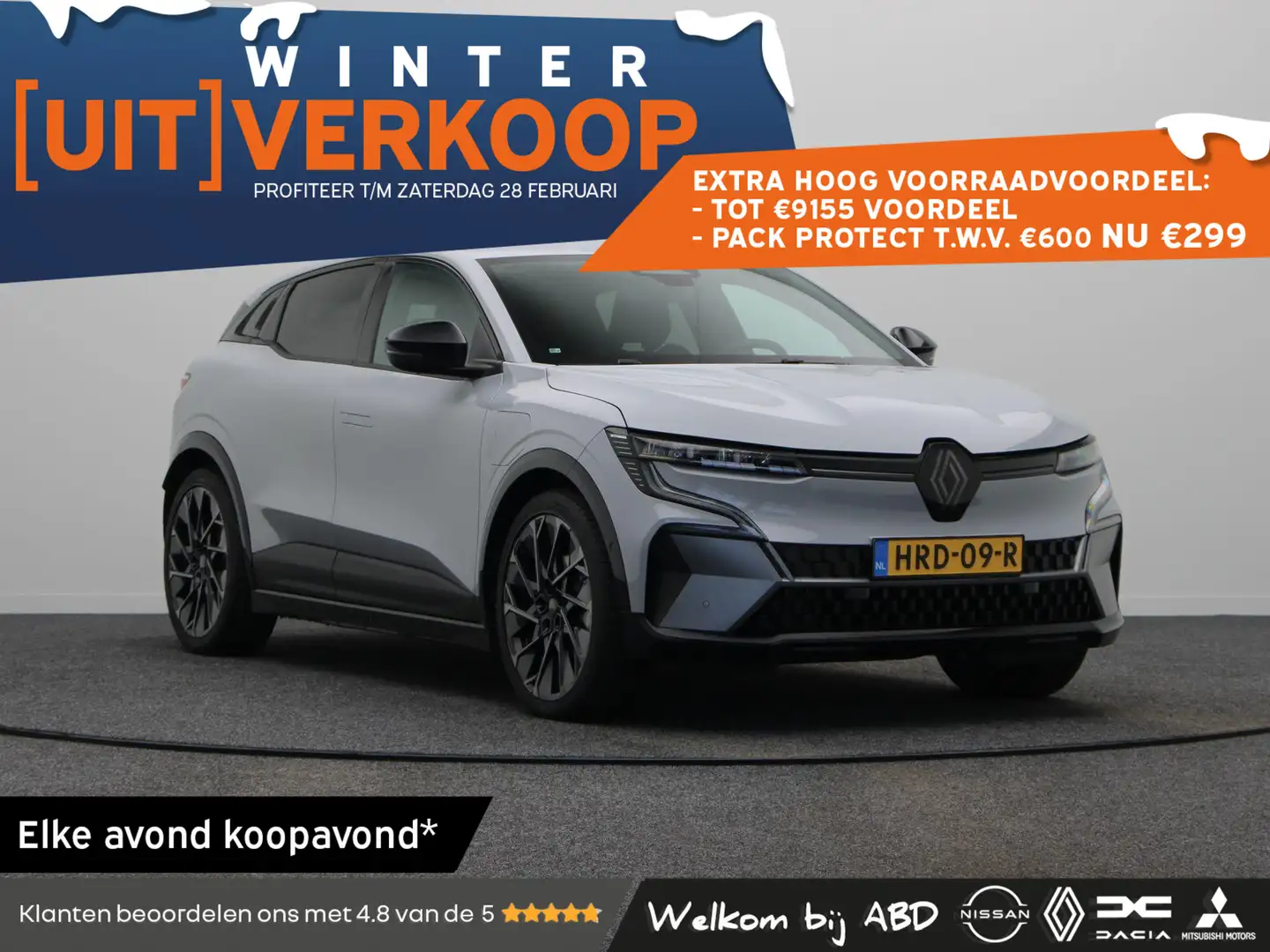 Renault Megane E-Tech comfort range esprit alpine 60 kWh | Stoel- en stu Gris - 1