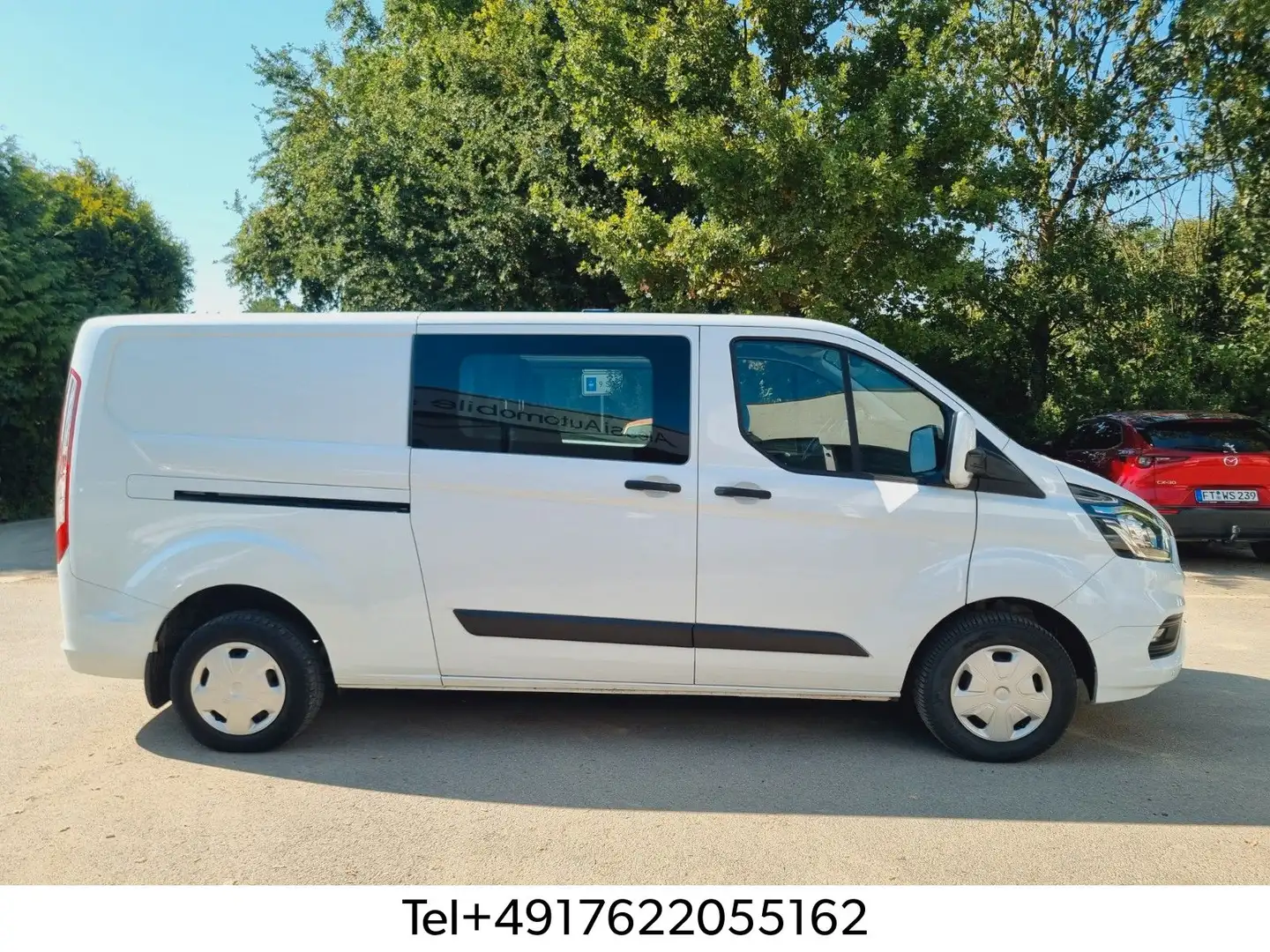 Ford Transit Custom DoKa Kasten 300 L2H1  Sortimo Weiß - 2
