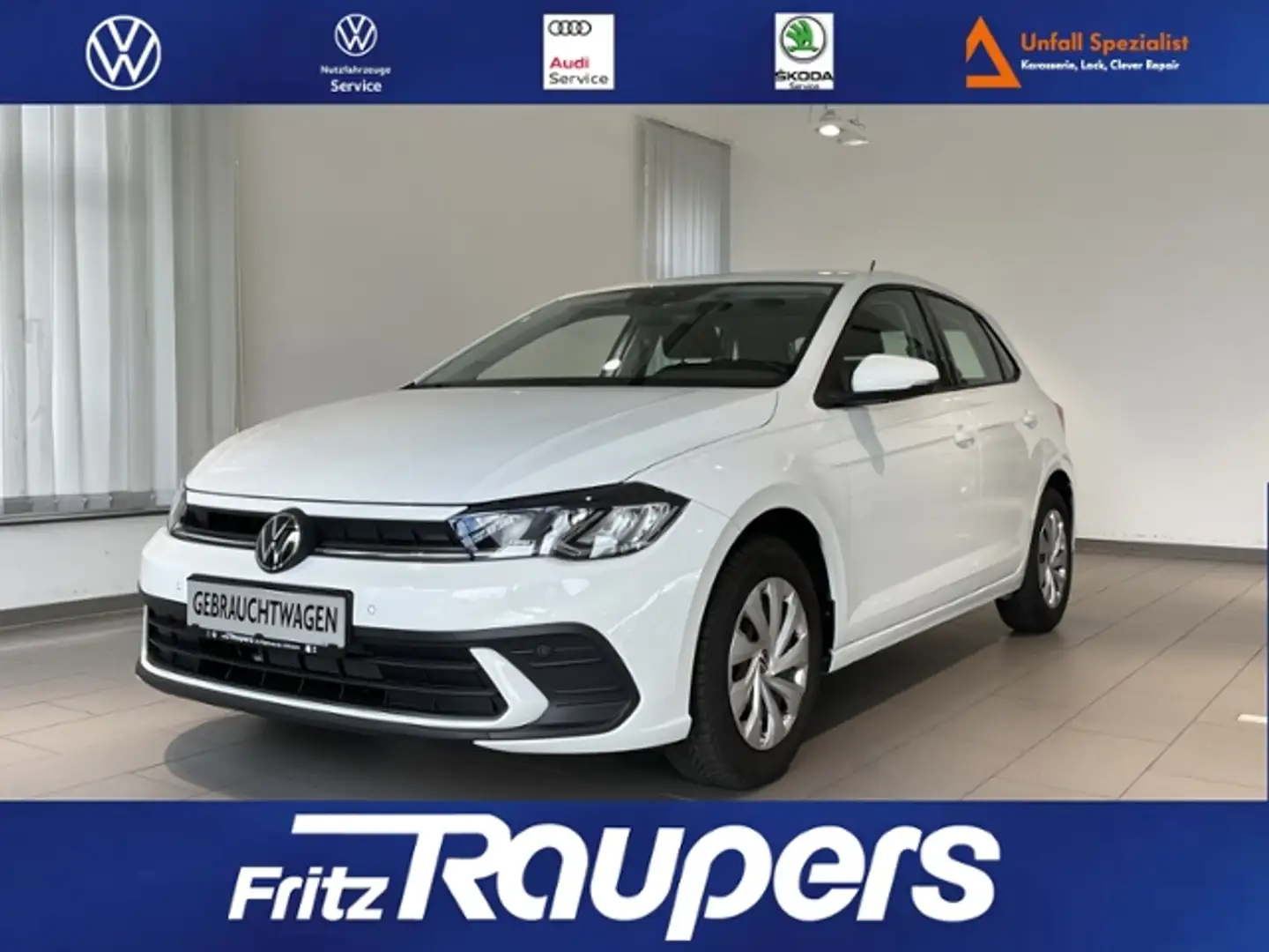 Volkswagen Polo 1.0 Life +ALLWETTER+LED Wit - 1