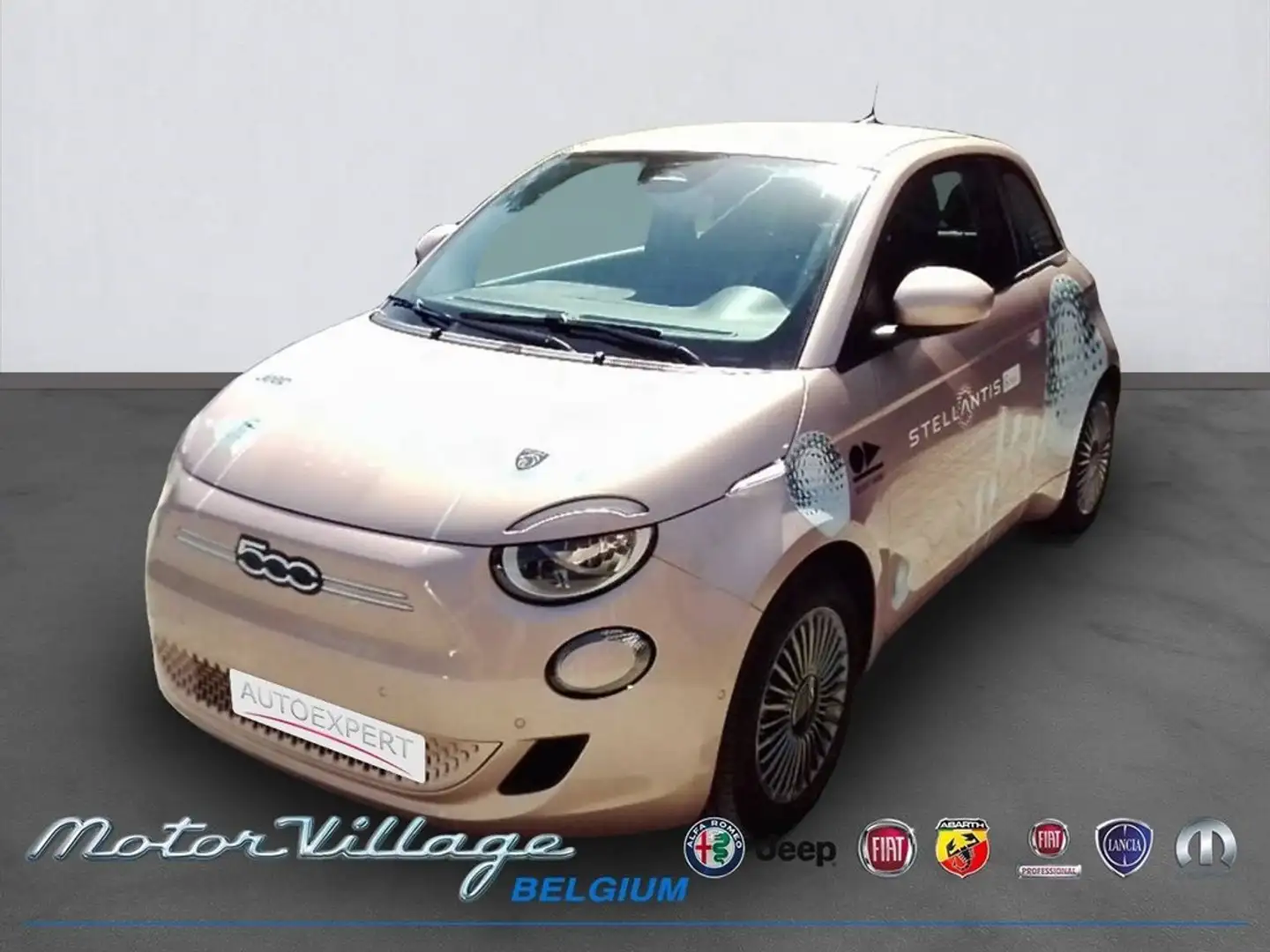 Fiat 500e 42 kWh Passion Fioletowy - 1