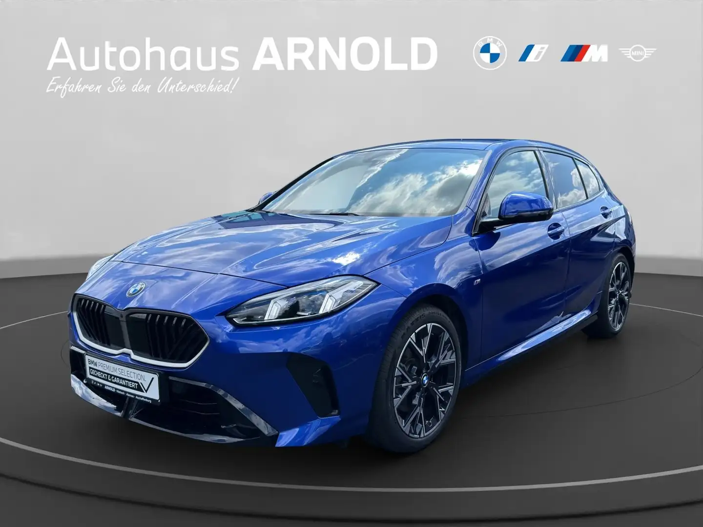 BMW 120 Hatch M Sportpaket Head-Up Harman Kardon Stop+Go R Blau - 1