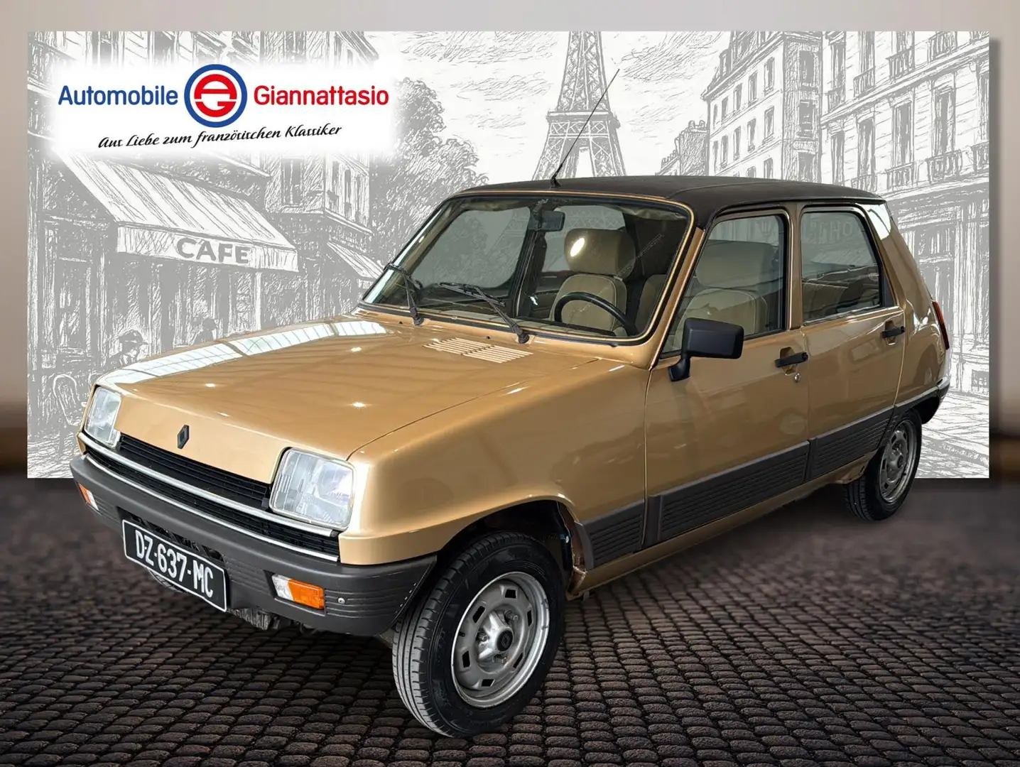 Renault R 5 48070km Erstlack,original, Rostfrei Gold - 2