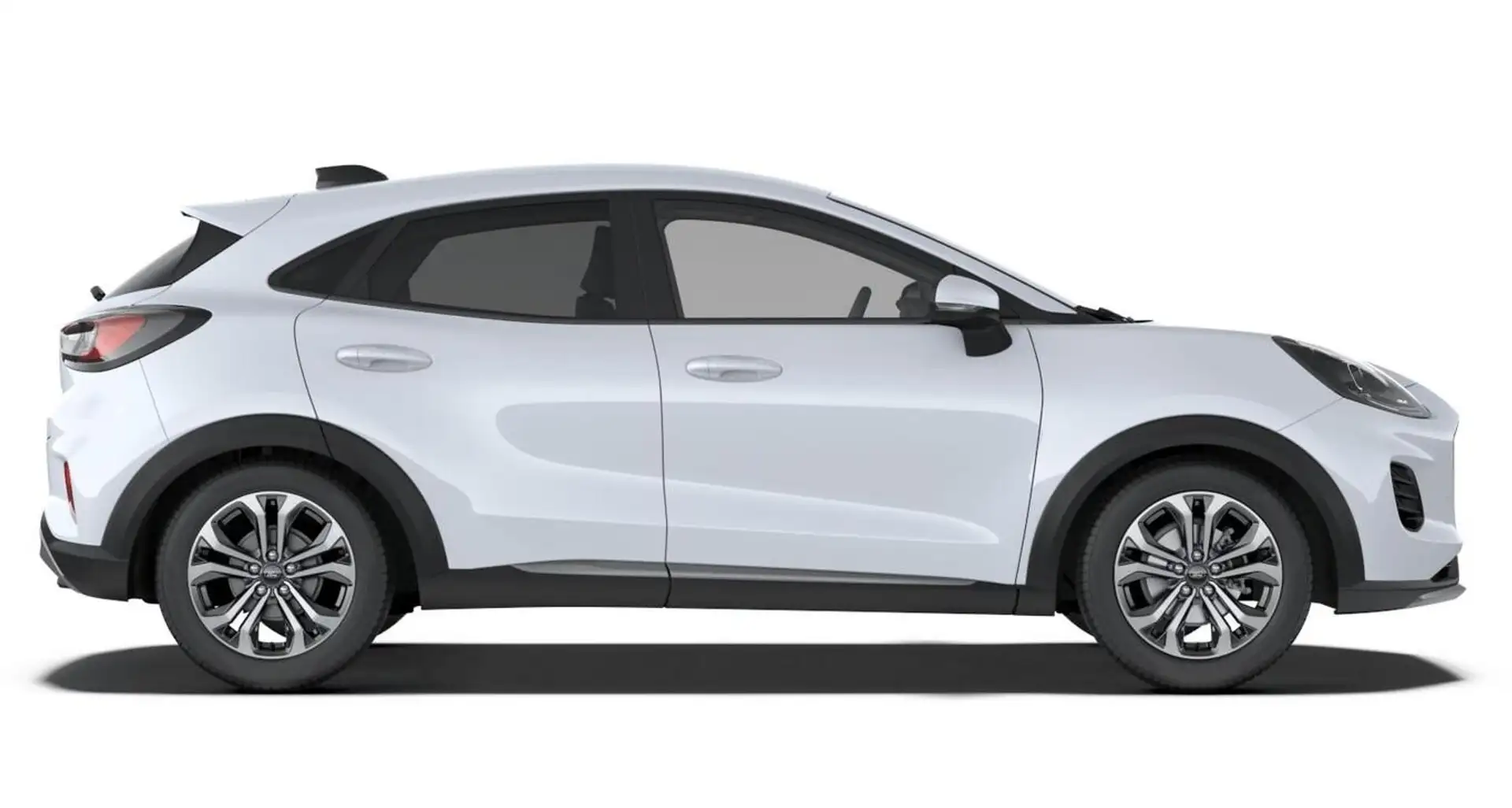 Ford Puma Titanium 1.0 EB 125 MHEV A7 Tit LED SHZ Nav Kam... Weiß - 2