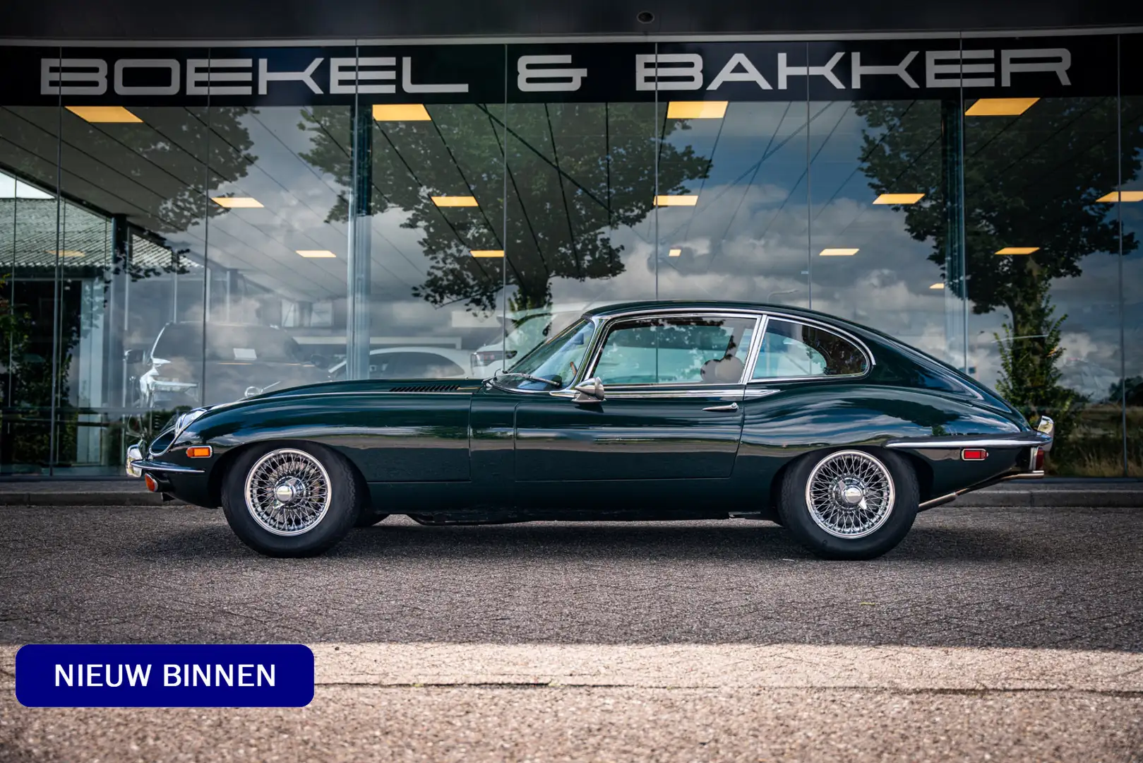 Jaguar E-Type 4.2 LITRE SERIES II **MATCHING NUMBERS** Spaakwiel Vert - 1