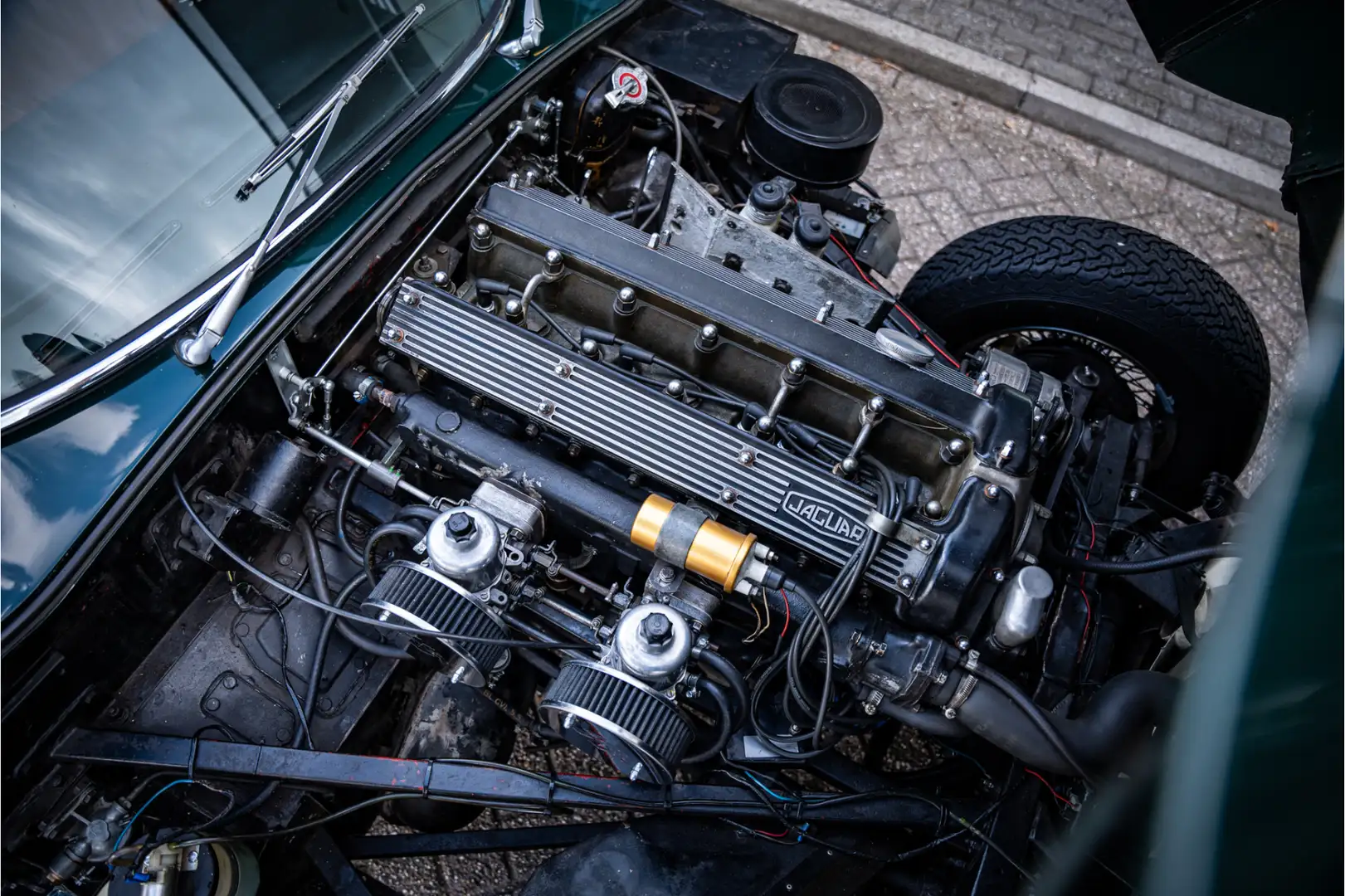 Jaguar E-Type 4.2 LITRE SERIES II **MATCHING NUMBERS** Spaakwiel Vert - 2