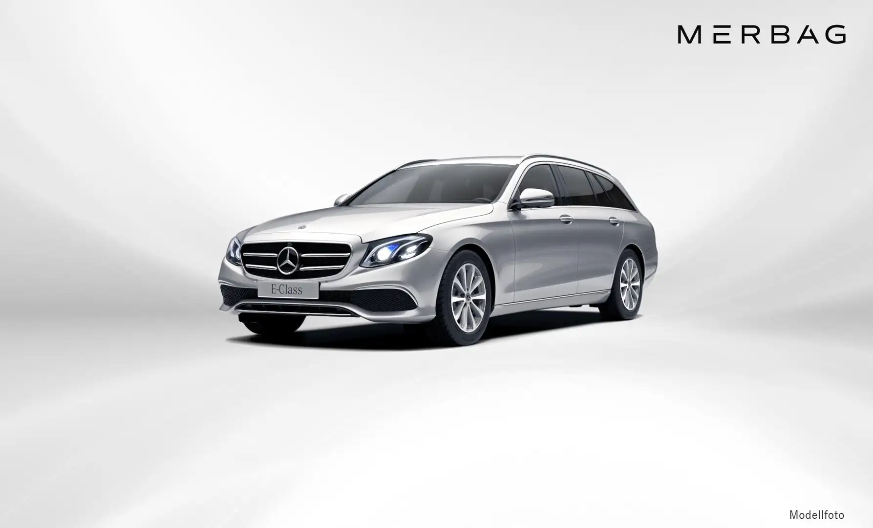 Mercedes-Benz E 220 d T-Modell Silber - 1