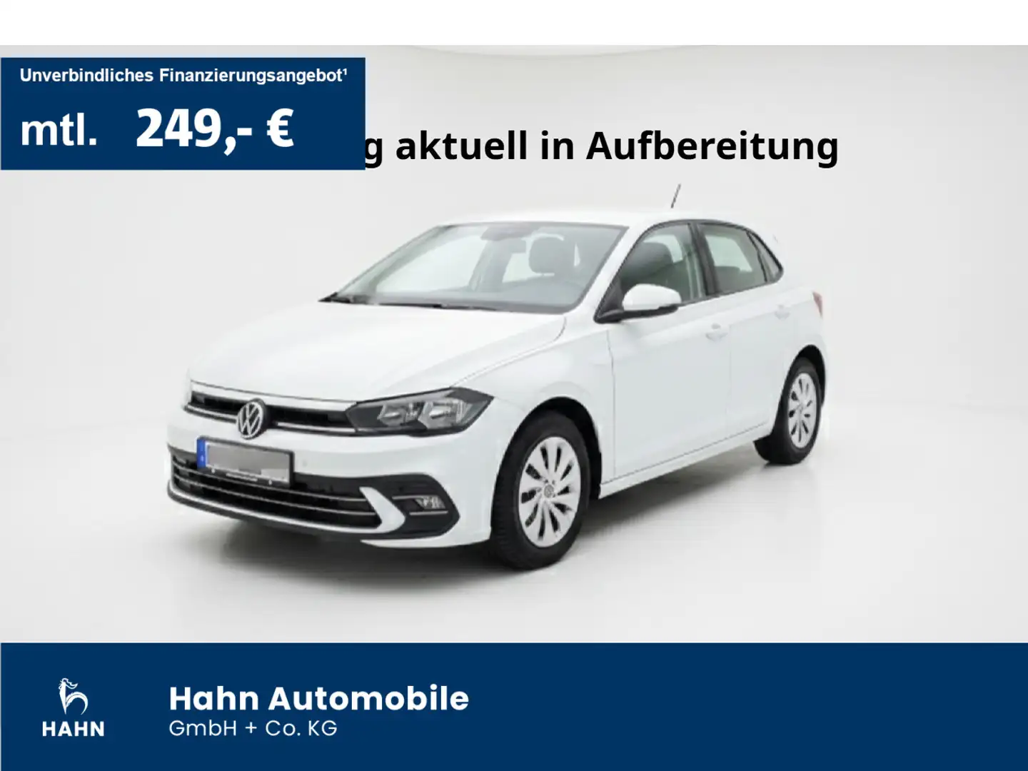Volkswagen Polo 1.0TSI Style ACC Kam LED Navi CarConnect Weiß - 1