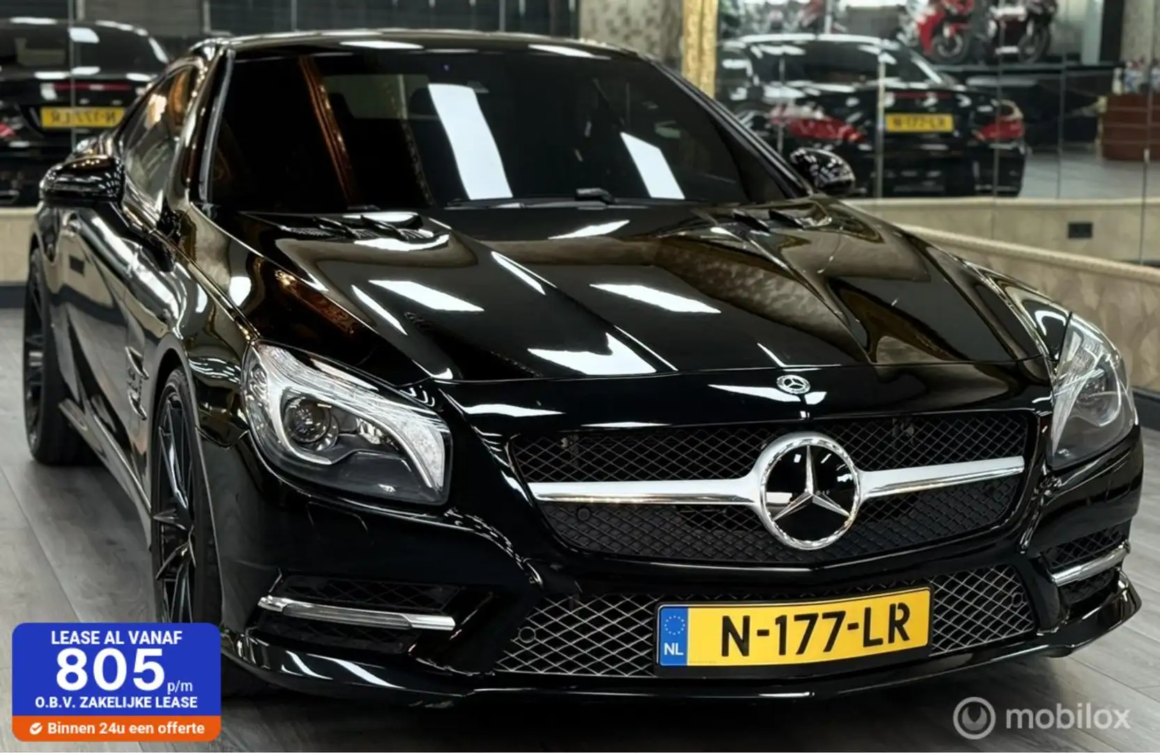 Mercedes-Benz S 63 AMG SL-klasse 550 Schwarz - 1