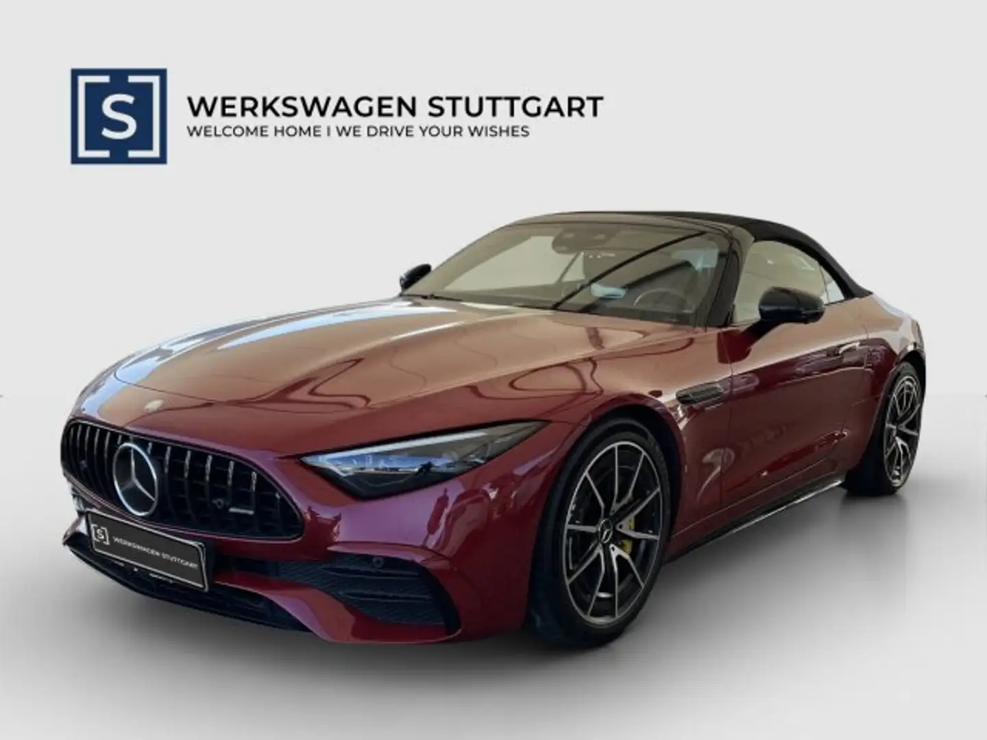 Mercedes-Benz SL 43 AMG SL 43 AMG Night 20" Dynamic+ Distronic HuD 360° Rouge - 1