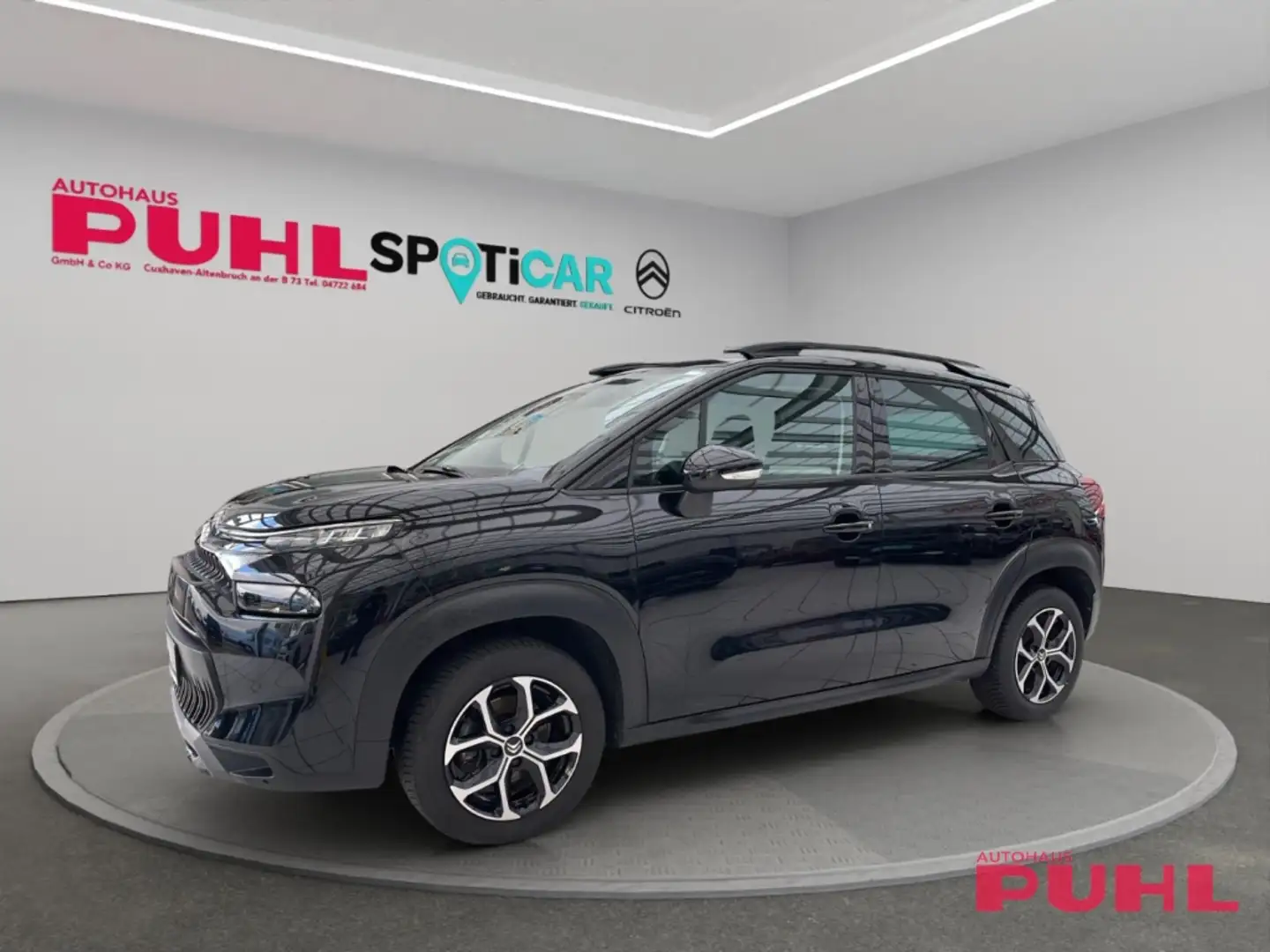 Citroen C3 Aircross Plus Automatik,Navi,CarPlay,Klimaautom,Musikstream Schwarz - 2