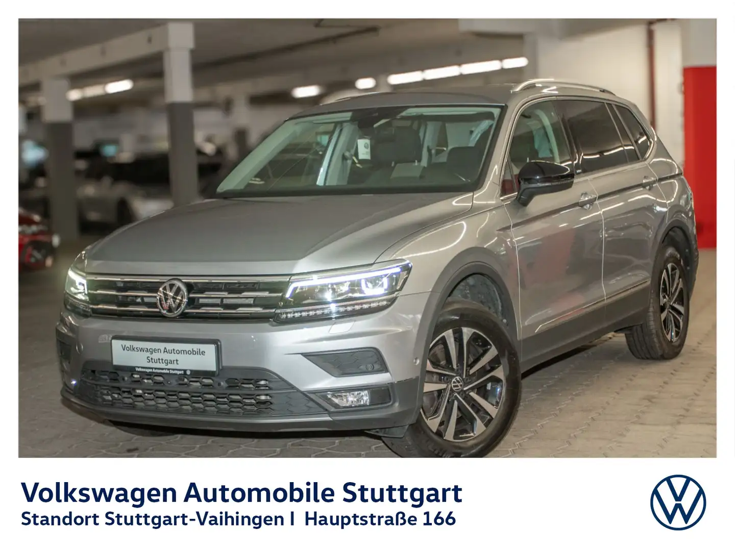 Volkswagen Tiguan Allspace 2.0 TDI IQ.DRIVE 7-Sitzer Klima Silber - 1