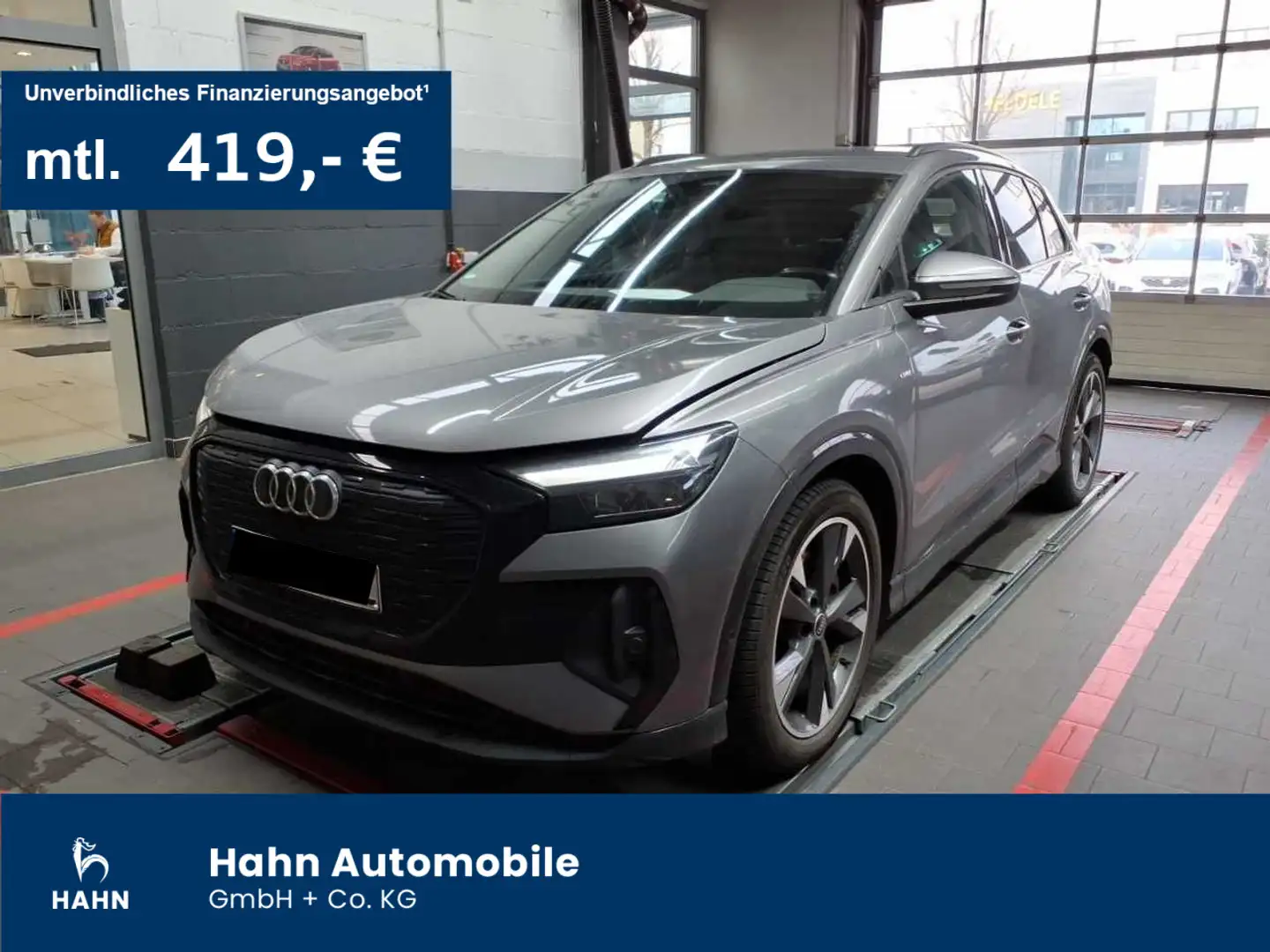 Audi Q4 e-tron Q4 40 e-tron S-line ACC Standklima Navi Sitzh Grau - 1