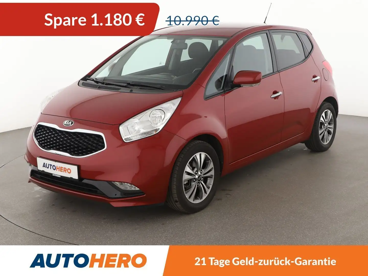 Kia Venga 1.6 UEFA Euro 2016*NAVI*PDC*SHZ*KLIMA* Rouge - 1
