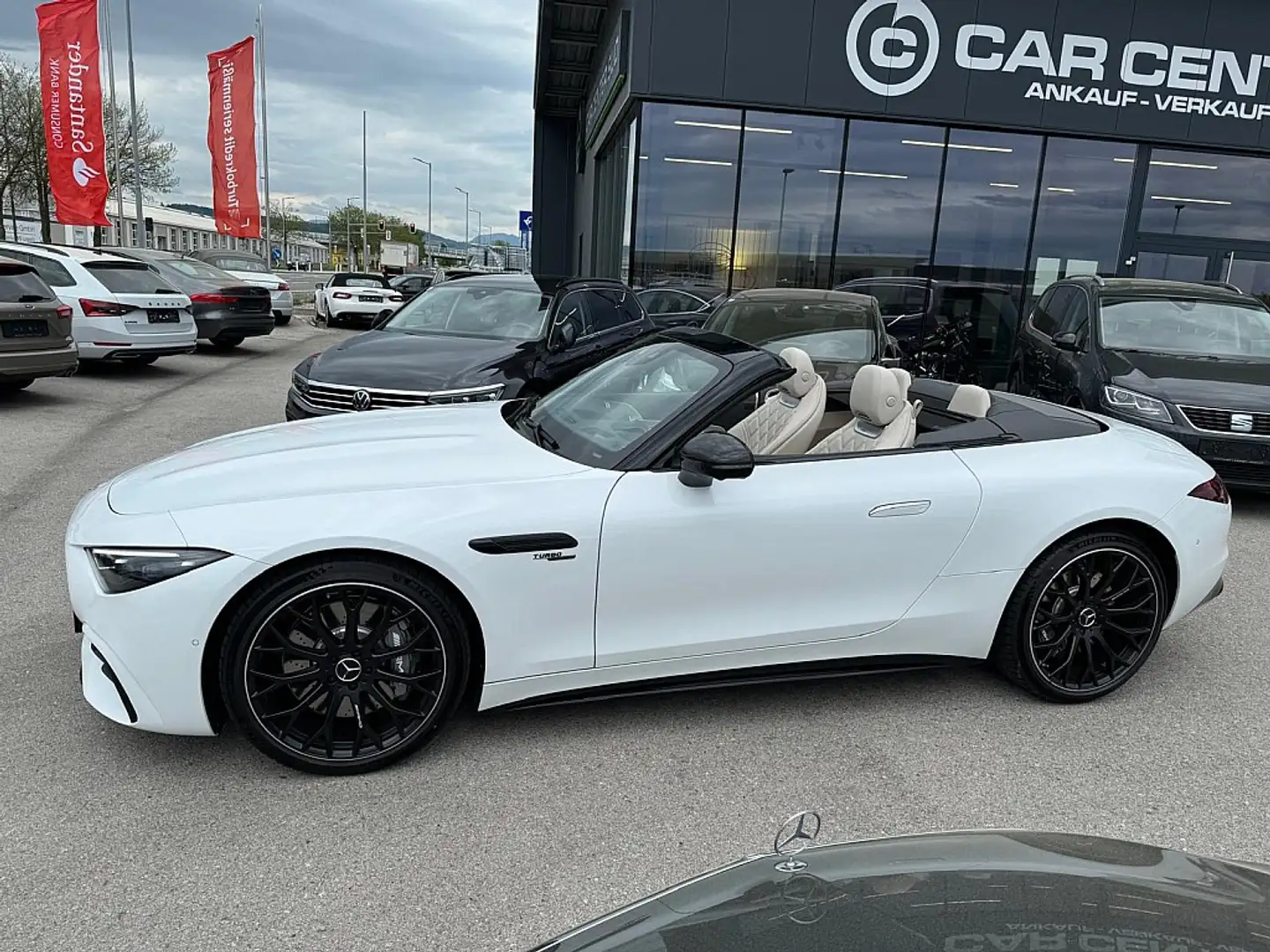 Mercedes-Benz SL 43 AMG Aut. Blanc - 2