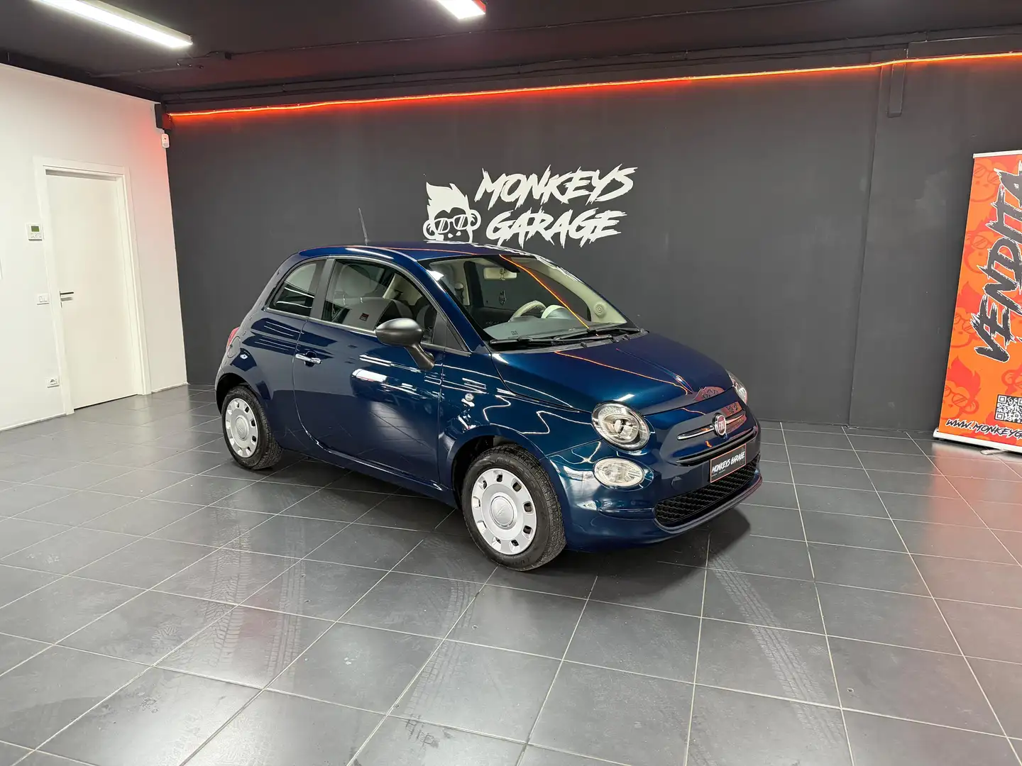 Fiat 500 500 1.2 blu dipinto di blu 69cv Bleu - 2