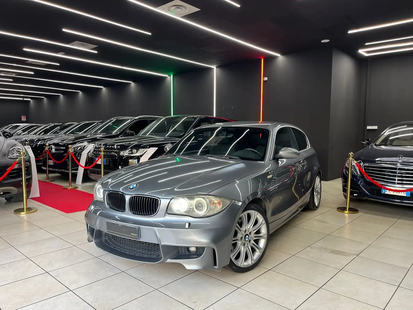 BMW 120 120d 3p Futura dpf Grigio - 1