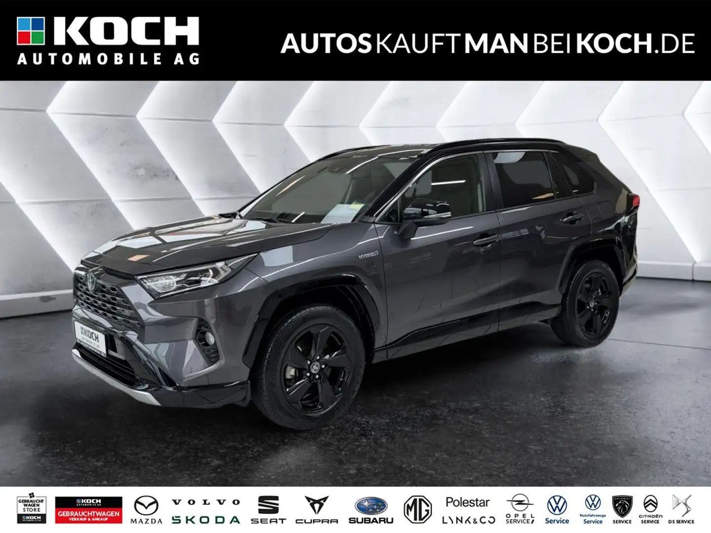 Toyota RAV 4 2.5 Hybrid Style NAVI KEYLESS el.HKLAPPE LED Gris - 1
