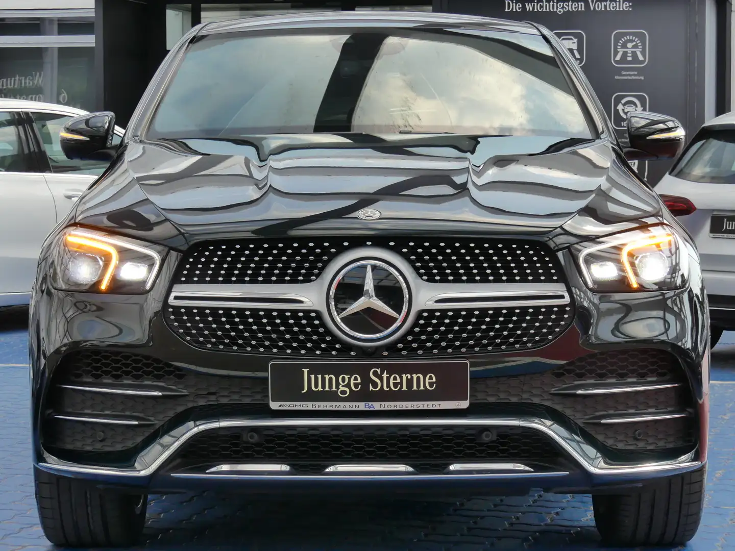 Mercedes-Benz GLE 400 GLE 400d 4M Coupé +Distronic+360°+Panorama+LED++ Zelená - 2
