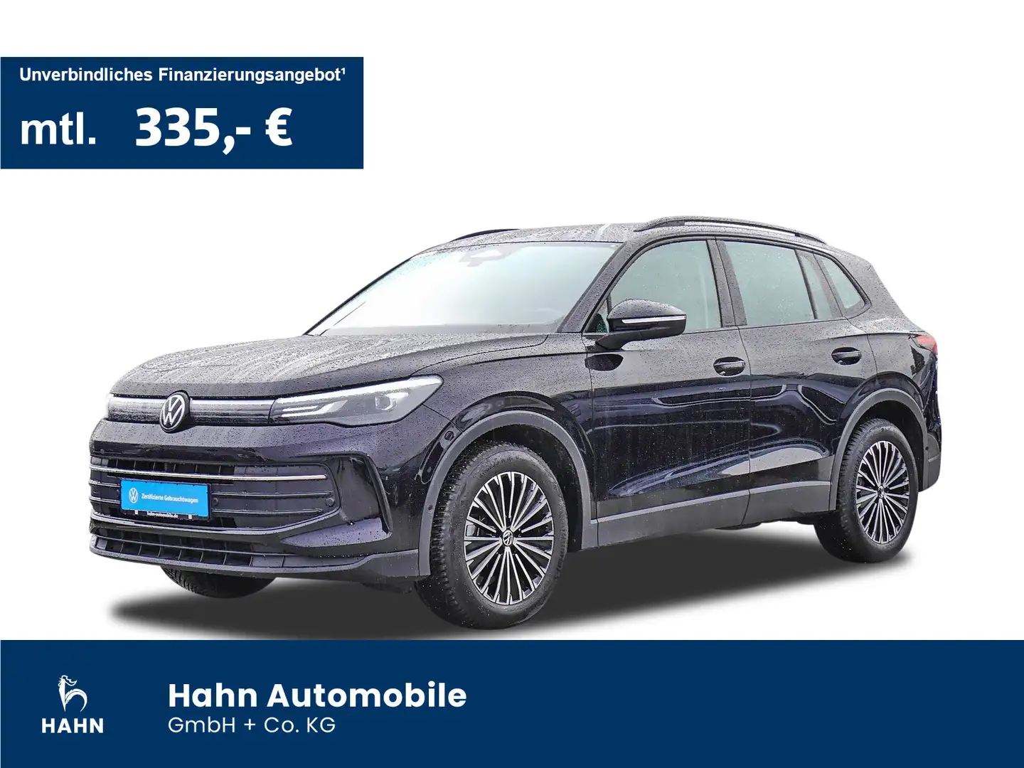 Volkswagen Tiguan 1.5eTSI DSG Life AHK Navi Cam App-Connect Schwarz - 1