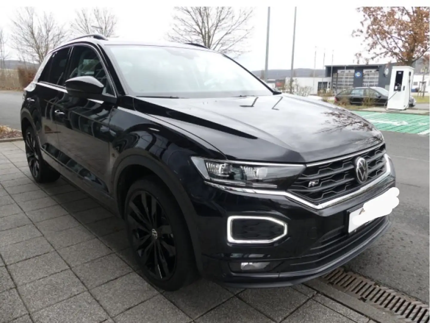 Volkswagen T-Roc United 1.5TSI DSG +R-Line +ACC+AHK +Kamera+LED Schwarz - 1