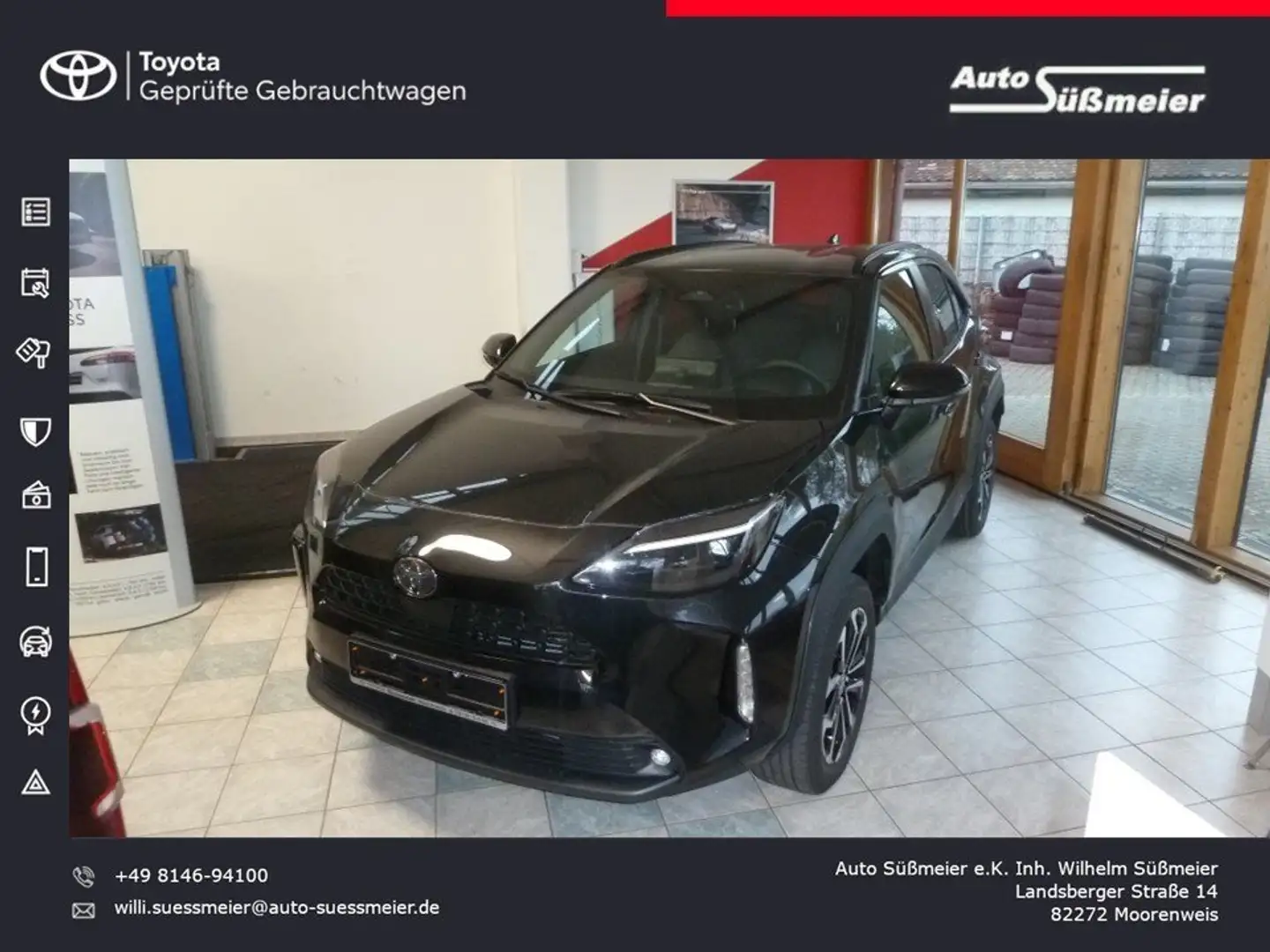 Toyota Yaris Cross Hybrid TeamD *Winterpaket* Schwarz - 1