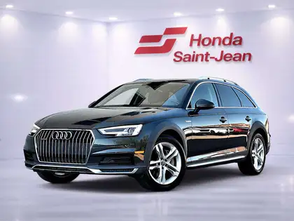 Gray 2018 Audi A4 Allroad Wagon  Automatic