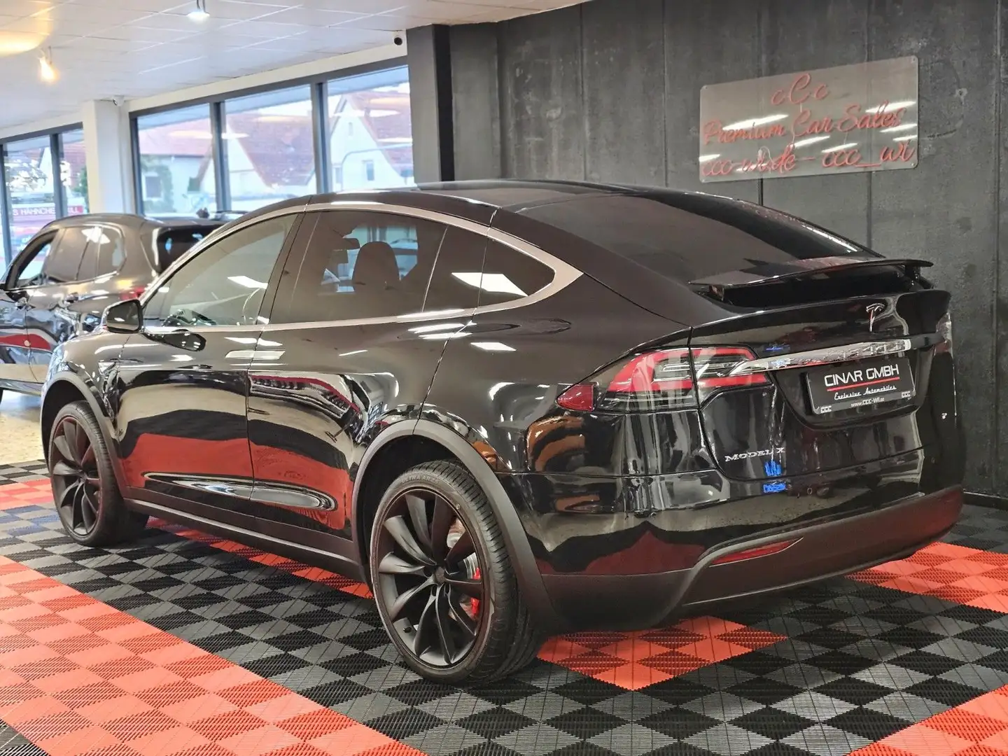 Tesla Model X P90D DUAL-MOTOR (FREE SUPERCHARGE/7'SITZ Schwarz - 2