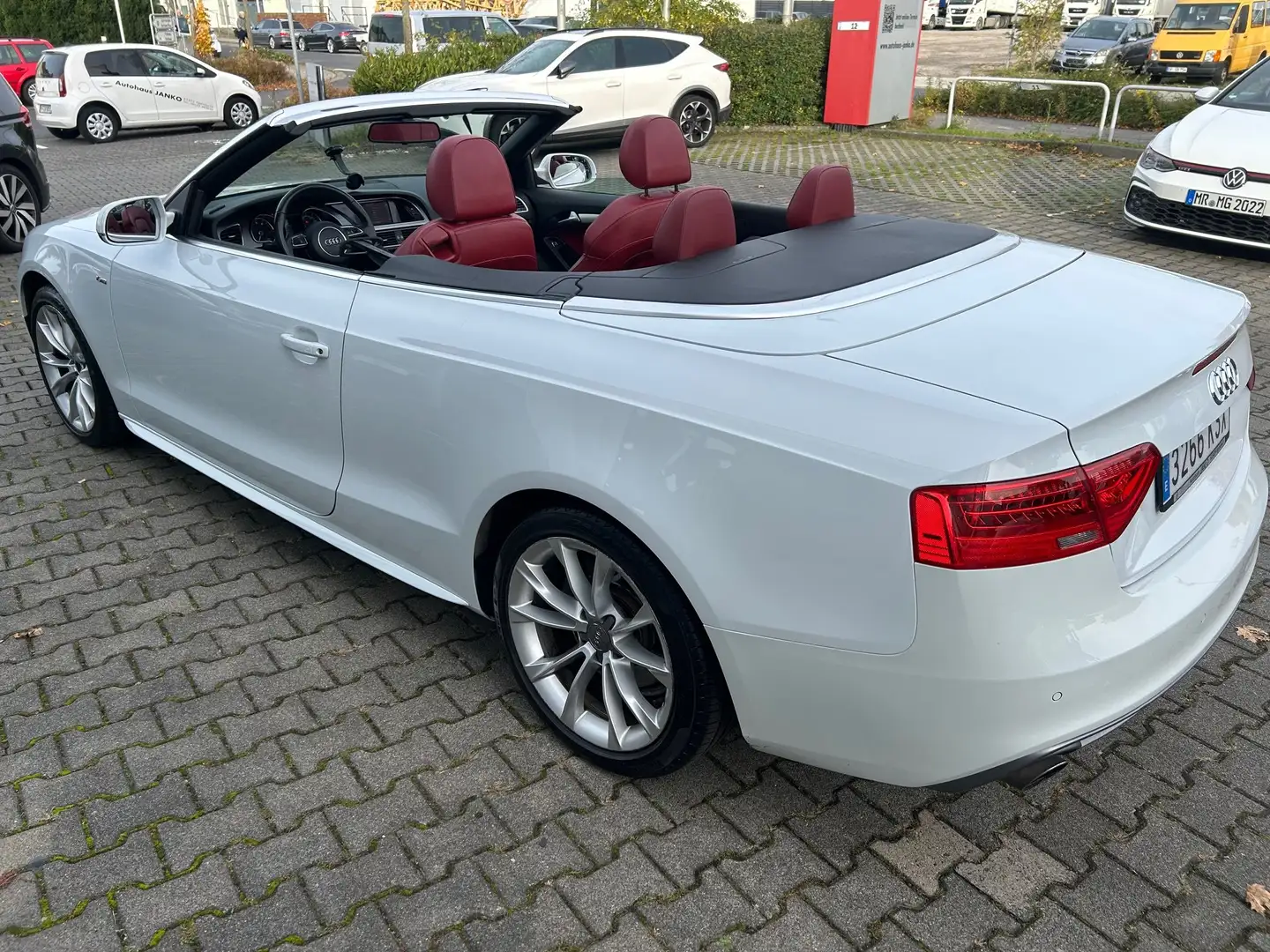 Audi A5 A5 Cabrio Cabrio 2.0 TFSI quattro S tronic Weiß - 1