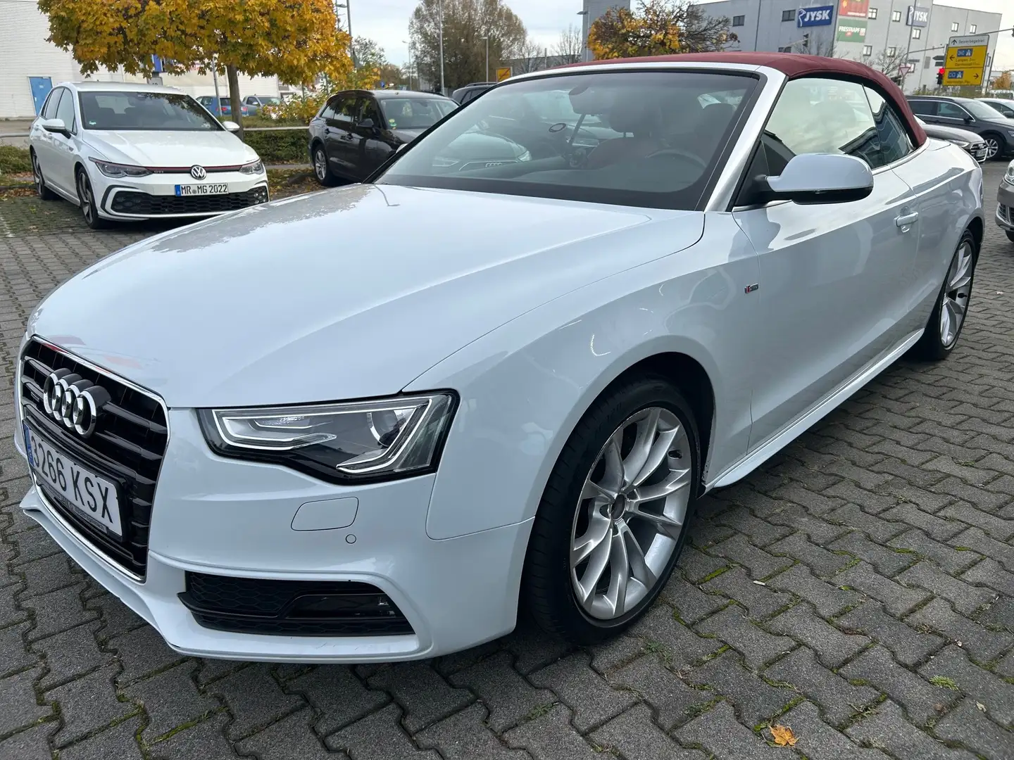 Audi A5 A5 Cabrio Cabrio 2.0 TFSI quattro S tronic Weiß - 2