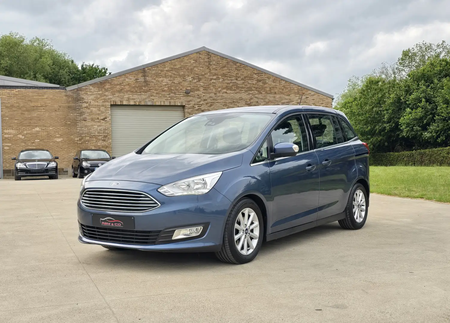 Ford Grand C-Max 1.5i Automatique ** 1er Proprio - Gar. 12M ** Blauw - 2