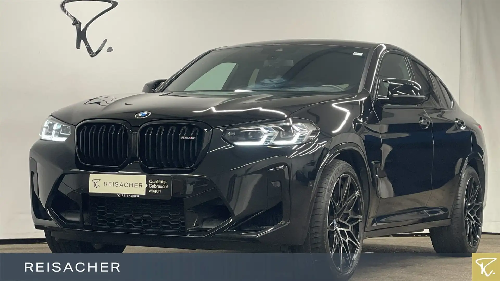 BMW X4 M Competition A Leder,Autom Schwarz - 1