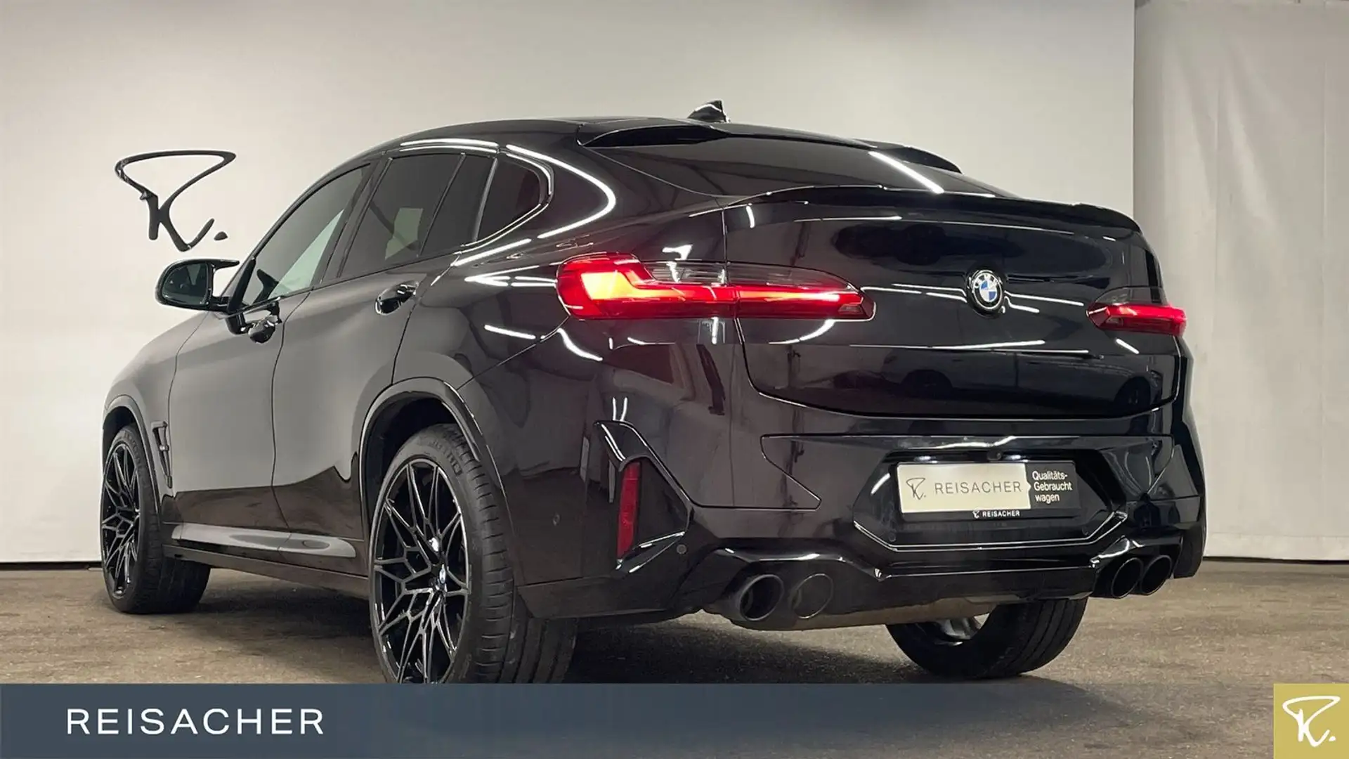 BMW X4 M Competition A Leder,Autom Schwarz - 2