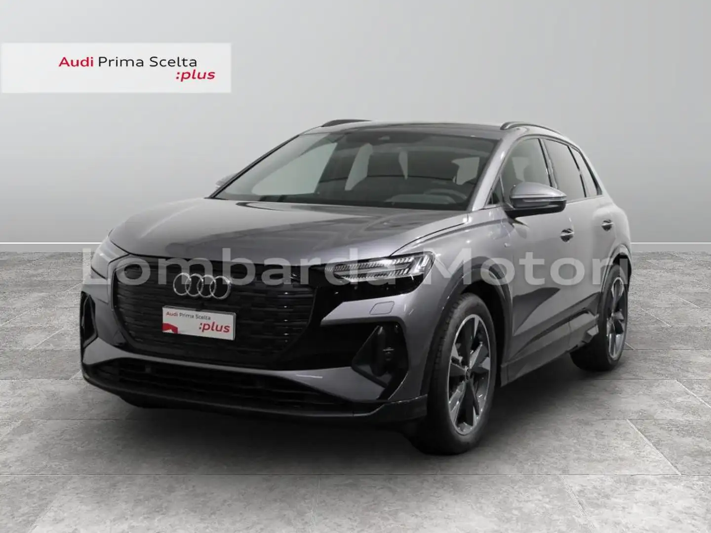 Audi Q4 e-tron 45 S line edition Gri - 1