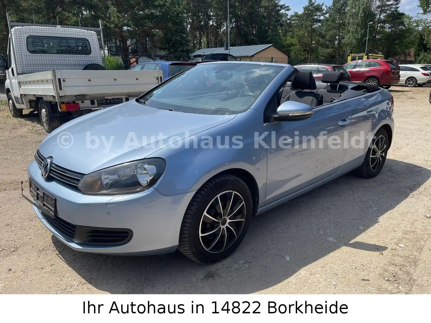 Volkswagen Golf VI Cabriolet Basis |KLIMAAUTO|PDC|SHZ Blau - 2