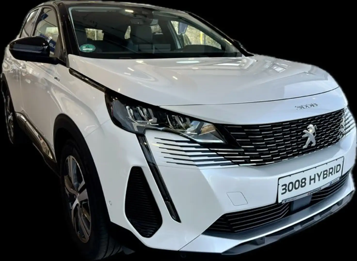 Peugeot 3008 Hybrid 225 Allure Pack Weiß - 1