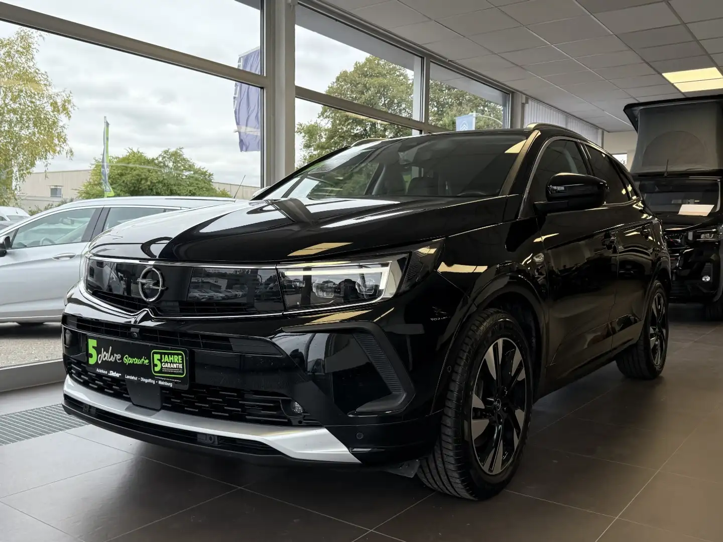 Opel Grandland 1.6 Turbo Ultimate 2xKlima 360 ACC AHK Nero - 2