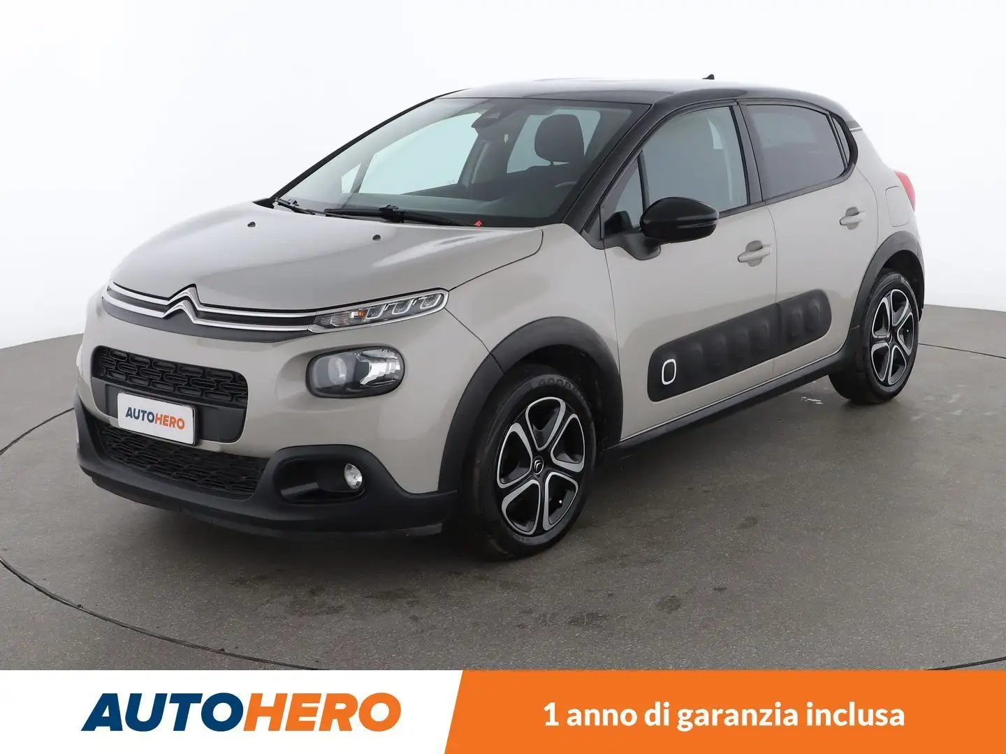 Citroen C3 1.5 Blue-HDi Shine 100 CV Grigio - 1